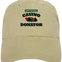 Официальная бейсболка для казино