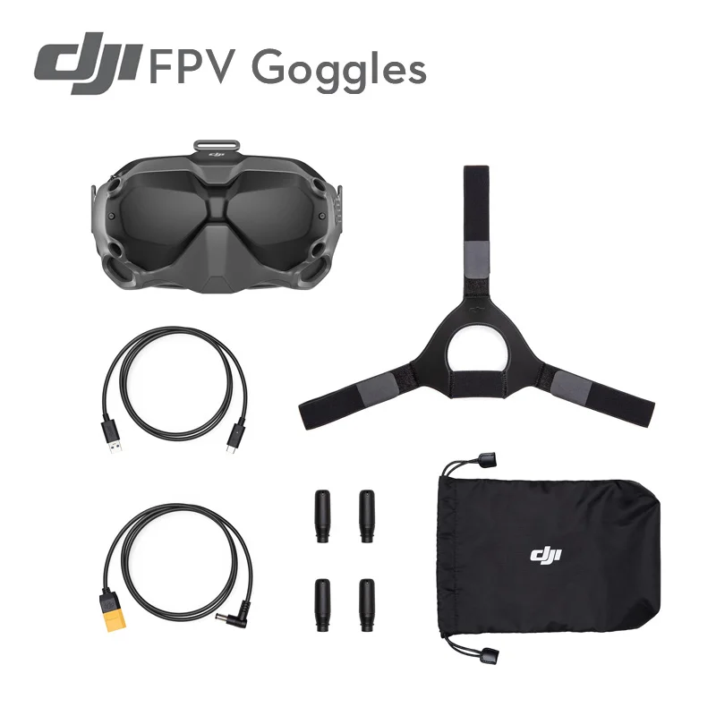 DJI FPV Goggles DJI FPV Experience/Fly More Combo VR очки для перекрестной машины Дрон поддержка HD 720 p/120fps разрешение - Цвет: DJI FPV Goggles