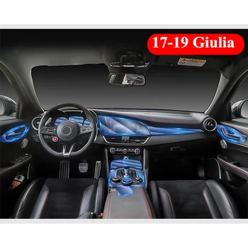 

For Alfa Romeo Giulia 2017 2018 2019 2020 TPU Car Dashboard Screen Navigation Protective Film Scratch Proof Sticker Accessories