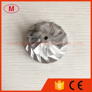 

Forward 48.88/68.50mm 7+7blades turbo milling/aluminum 2618/billet compressor wheel