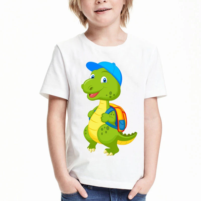 Fashion Summer T Shirt For Girls Clothes Dinosaur Children Clothing Tshirt  Girl Cute Animal Graphic T Shirts Kids Clothes Boys - T-shirts - AliExpress