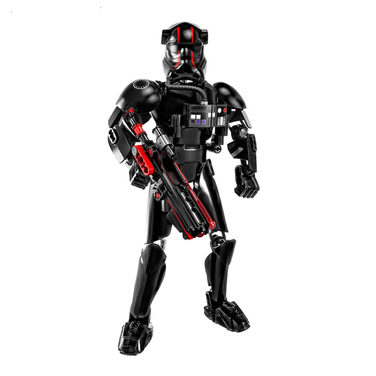 С изображением из «Звездных Войн сборная фигурку модель капитан фазма Оби-Ван Кеноби генерал гривус Кайло Рен, строительные блоки, кирпичные игрушки
