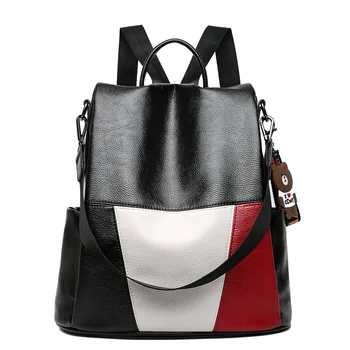 

Backpack 2019 New PU Waterproof Travel Bag Multifunctional Outdoor Small Backpack Women