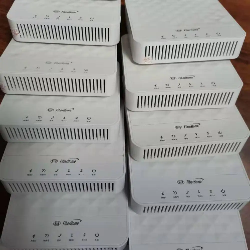10 шт. используется An5506-01-A Gpon терминал Ftth Onu Ont Интернет порт английский Волоконно-Оптический Терминал без коробки/мощность