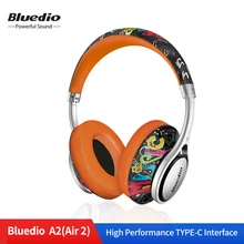 Оригинальные Bluedio A2 Bluetooth наушники/гарнитура Модные Bluetooth стерео беспроводные наушники для телефонов и музыки