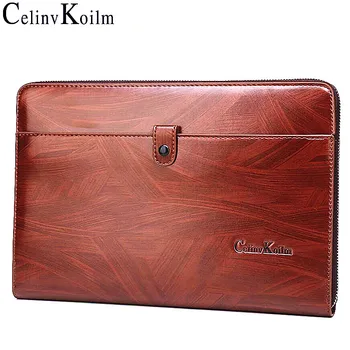 

Celinv Koilm Men Clutch Bag Large Capacity Men Big Wallets Phone Passcard Pocket High Quality Multifunction Boss Handbag For Men