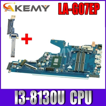 

AKemy For HP 15-DA Laptop Motherboard I3-8130u CPU 2.2ghz L20374-001 L20374-601 EPK50 LA-G07EP DDR4