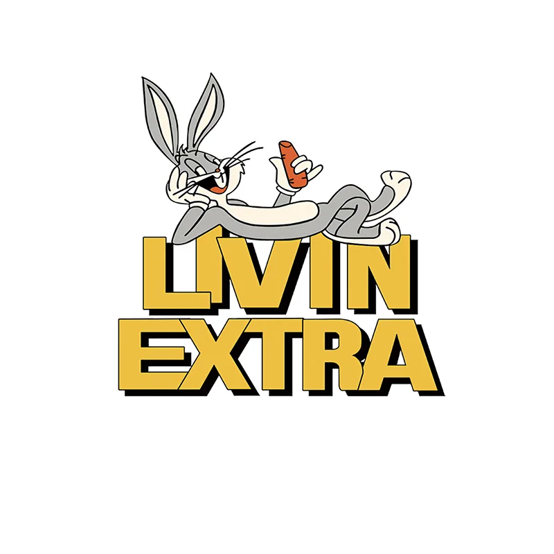 1 шт. Looney tunes Doraemon Bugs Bunny значок рисунок наклейка сделай сам термочувствительный