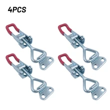 

4Pcs Metal Quick Release Latch Toggle Clamp GH-4001 Clamps Fast Clip Hand Tool Holding For Woodworking Or Circuit Boards