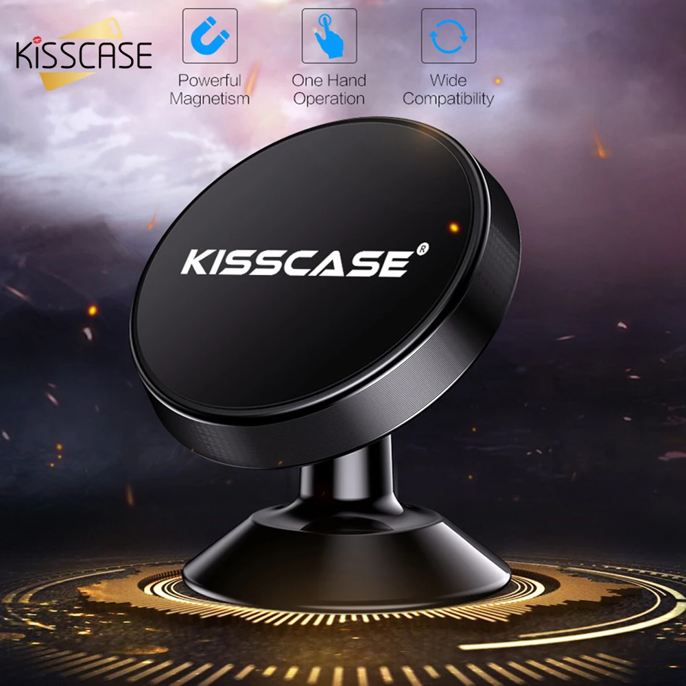 KISSCASE Magnetische Auto Telefon Halter Für iPhone 11/11 Pro XR Max Dashboard Magnet Telefon Halte