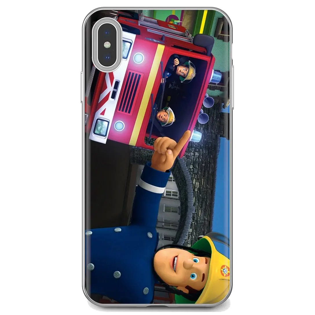 For Meizu M6 M5 M6S M5S M2 M3 M3S NOTE MX6 M6t 6 5 Pro Plus U20 Soft TPU Mobile Phone Accessories Case Fireman Sam Children 