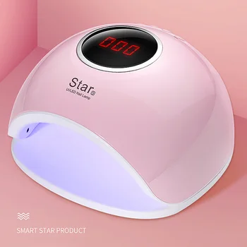 

72W 33 LEDs Nail Dryer Light Smart Sensing UV Gel Nails Polish Lamp Curing Manicure Machine _WK