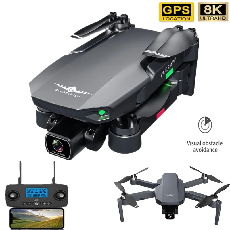Лучший профессиональный Квадрокоптер KF105 с GPS 8K фотоаппаратом Wi-Fi FPV дистанцией 1 2