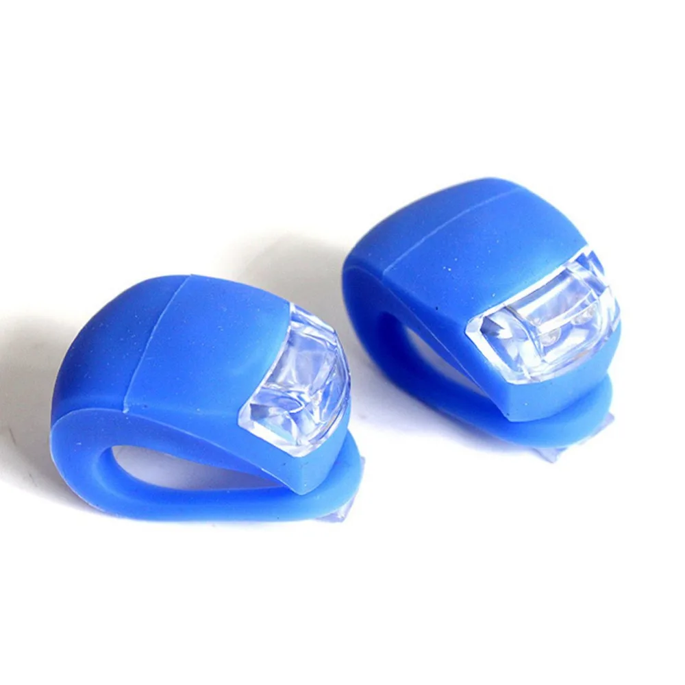 Clearance Silicone LED Cycling Lamp Waterproof Bike Front Light Bicycle Headlight Bycicle Handlebar Lamp Drop Shipping 5