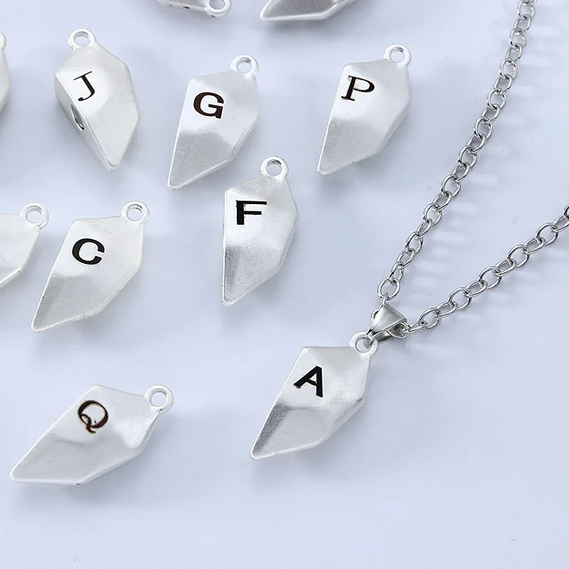 Magnetic Heart Letter Necklace