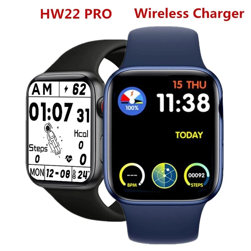 IWO HW22 Pro Plus Smart Watch Series 6 Wireless Charger 1.75