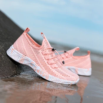 

TANTU Women's Summer Fashion Water Shoes Fast Drainage Lightweight Outdoor Swimming Shoes Non-slip Beach Shoes Breathable Shoes