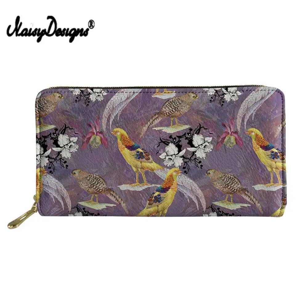 Noisydesigns Portafoglio Lungo In Pelle Da Donna Per Donna Moda Alla Moda Id Femminile Porta Carte Di Credito Borse Da Donna Con Cerniera