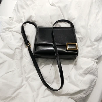 

women's bag 2020 PU Flap Sequined Vintage Solid Single Shoulder Bags luxury handbags women bags designer purse duck style