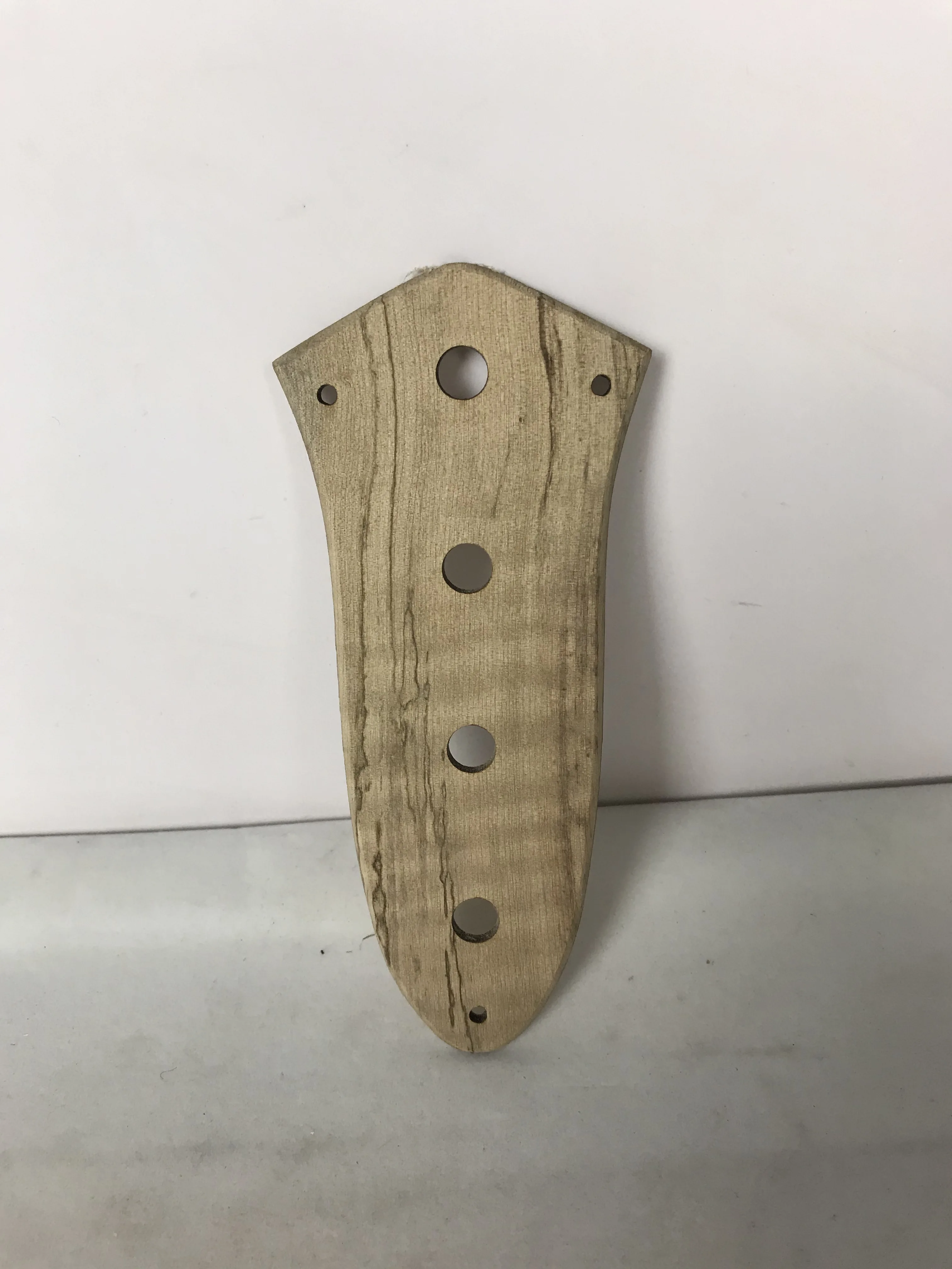 4-hole jazz bass control board, suitable for J bass style guitar solid wood board guitar replacement