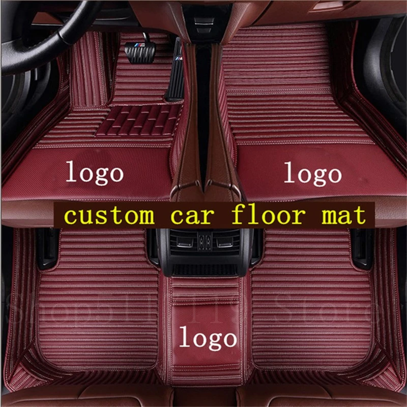 

For Toyota Camry 2005-2020 luxury car floor mats, accessories, tailor-made, multi-color options