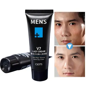 

40g Men BB Cream Moisturizing Whitening Face Cream BB Shrink Concealer Men's Cream Pore Control Oil Natural Lazy Refreshing G9J1