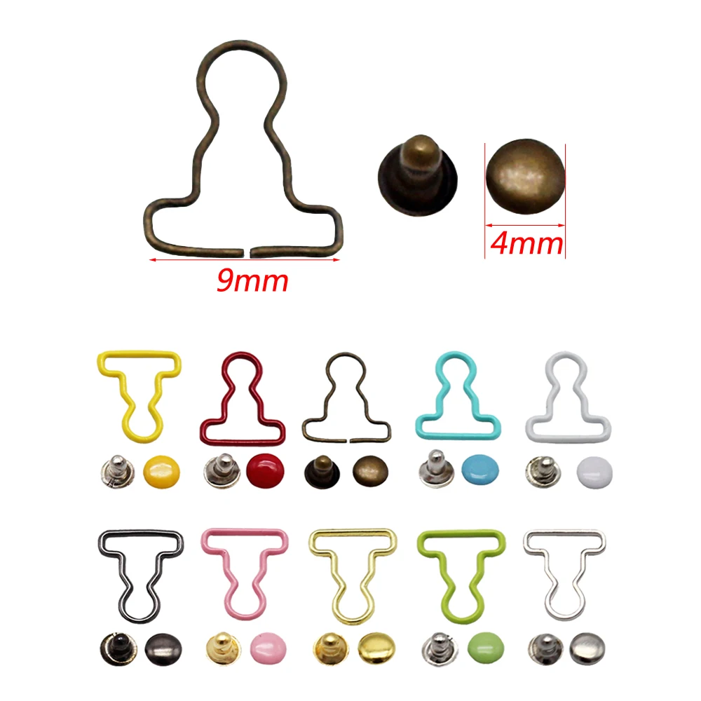 10sets Mini Doll Belt Buttons Doll Clothes DIY Metal Buckle Fit for 1/6 Dolls Girls Trousers Bag Sewing Accessories doll accessories doll clothes accessories plush doll accessories