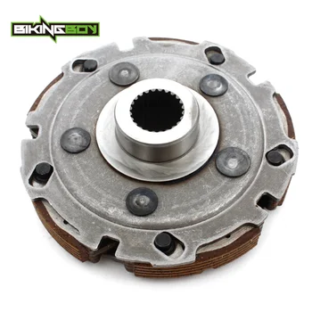 

BIKINGBOY For Yamaha YFM 450 Grizzly 07-14 Kodiak 400 00-06 YXR450 06-09 Wolverine 450 06-10 Wet Clutch Pad Shoe Carrier Assy