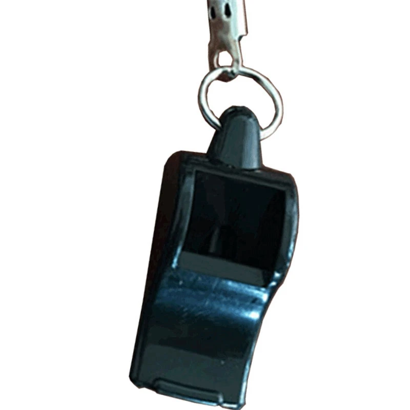 50 Pcs Non-Nuclear Professional Referee Whistle Fox Whistle Plastic Life-Saving Whistle Special for Game 5