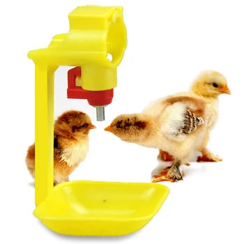 

15 Pieces of Poultry Drinking Fountains Chicken Drinking Cup Automatic Drinking Fountain Nipple 25 mm Tube Nipple Poultry Feedin