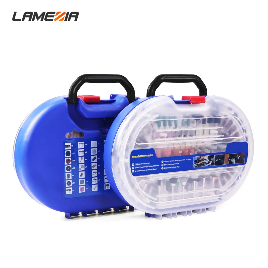 

276pcs/set Electrical Mill Parts Set Consumables Accessories Anti-fall Foam Box Luxury Pack