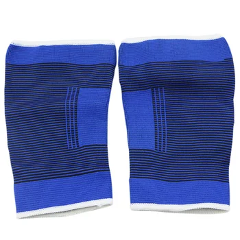 

2pcs Blue Elastic Knee Support Pad Brace Guard Sleeve Strap Bandage Wrap Gym