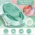 Baby Shower Bath Tub Pad Нескользящее Сиденье Для Ванны Регулируемая Безопасность Новорожденного Безопасность Поддержки Ванны Подушка Складная Мягкая Подушка
