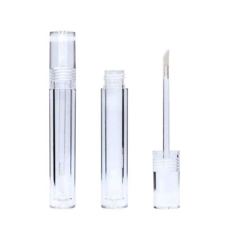 Transparent Clear Lip Gloss Tube Container 5.5 ML Lipstick Empty 25/50/100 Pieces Containers | Красота и здоровье