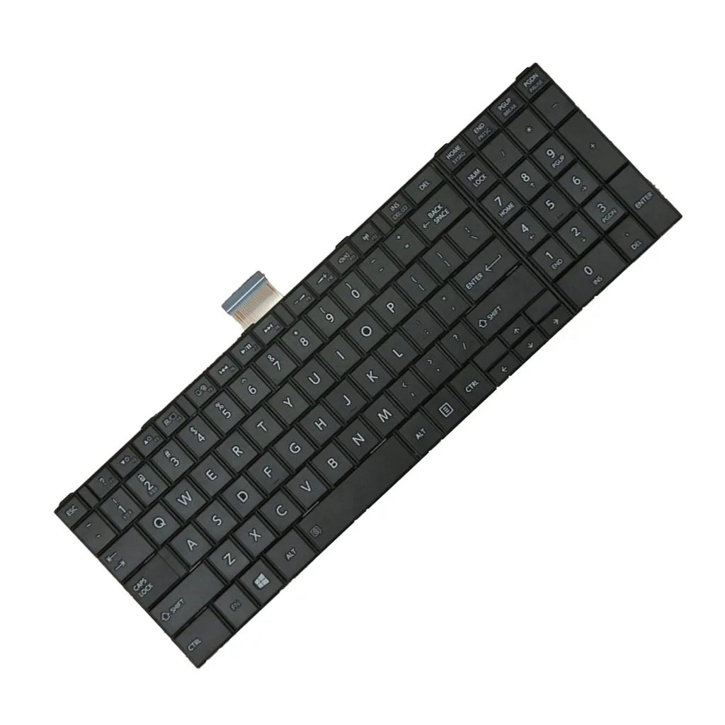 Раскладка клавиатуры США ноутбуки Замена клавиатура для Toshiba Satellite C850 C850D C855 C855D C870 C870D C875 C875D клавиатура Высокое качество