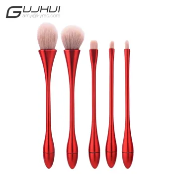 

5-Piece Makeup Brush Set Beauty Makeup Tools Water Drop Slim Waist