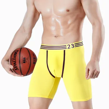 

Boxer Knicker Cotton Solid Color Medium Waist