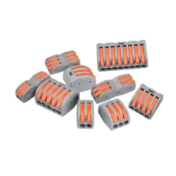 

PCT-212 213 214215 Universal Wire Connector Quick connection Terminal Terminal one-in-one-out and one-in-more-out Wire 0.08-4mm