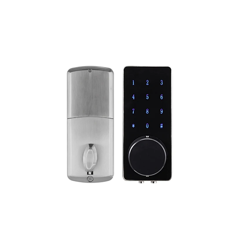 JOHOX-Умный Замок деревянный дверной замок с идентификацией через отпечатки пальцев WiFi bluetooth+ Приложение+ пароль+ ключ