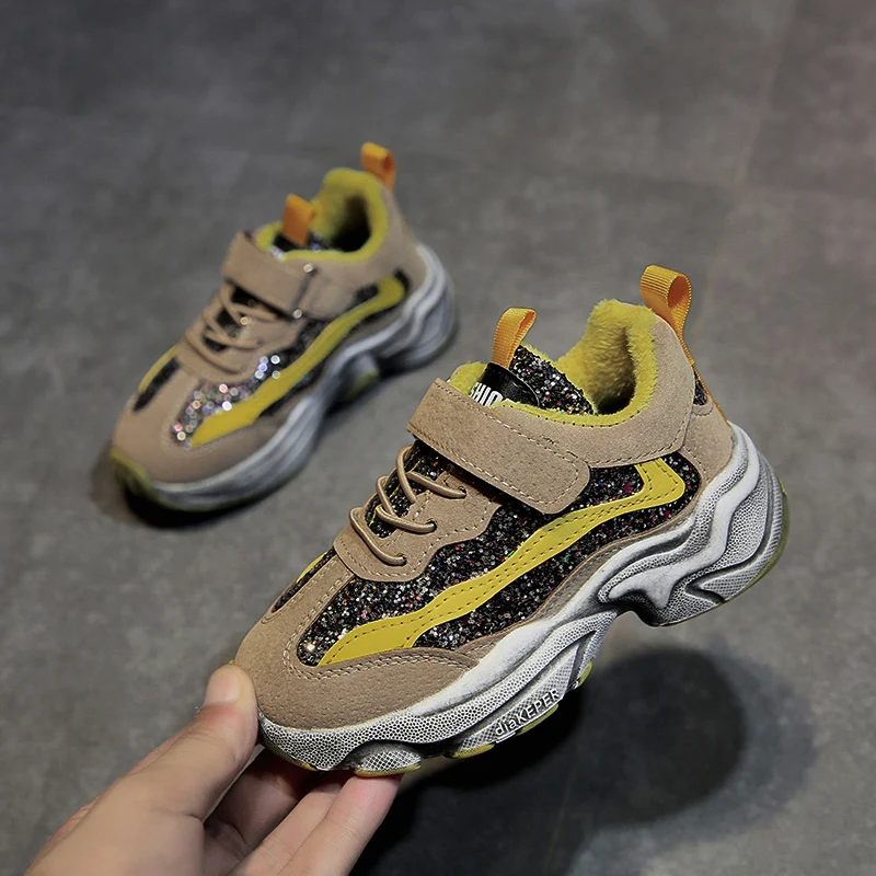 

Hot Sale Kids Sport Running Shoes Girls Size 26-36 Designer Toddler Shoes Luxury Brand Casual Sneakers Boys Non-Slip Kids Shoe