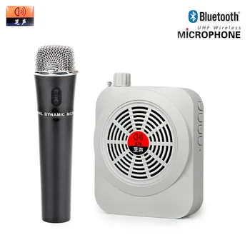 

Megaphone Handheld Microphone Waistband Amplifier Portable Loudspeaker Bluetooth PA Speaker Clip USB MP3 FM For Teacher Speech