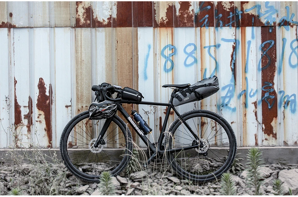 Top RHINOWALK 2019 Newest 10L 100% Waterproof Bike Bag Bicycle Saddle Bag Cycling Mountain Bike Back Seat Rear Bag Bike Accessories 32