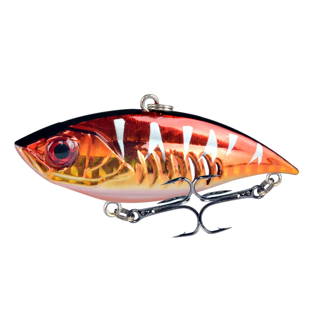 Fishing Lure 65mm Slow Sinking/Sinking VIB Lipless Lures Hard