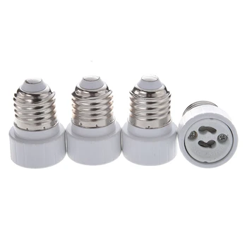 

4 x E27 to GU10 LED/CFL Lamp Welding-Free Adapter Converter,Special Offers Available