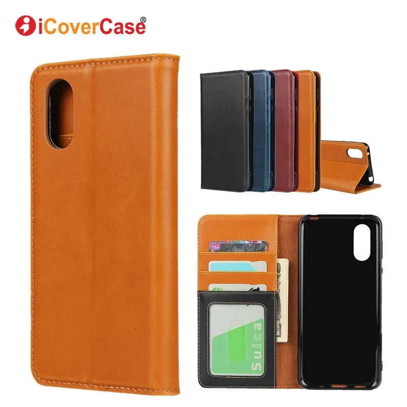 Icovercase Wallet Cover For Sharp Aquos Sense3 Sh M12 Leather Flip For Aquos Sense3 Lite Sh Rm12 Sense3 Plus 901sh Case Wallet Cases Aliexpress