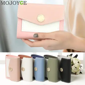 

New Money Small Wallet Women Casual Solid Wallet Fashion Female Short Mini All-match Korean Students Small Wallet