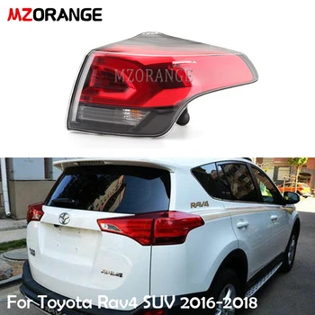 

MZORANGE Rear Tail Light for Toyota Rav4 SUV 2016-2018 New Car Styling Brake Light car assembly