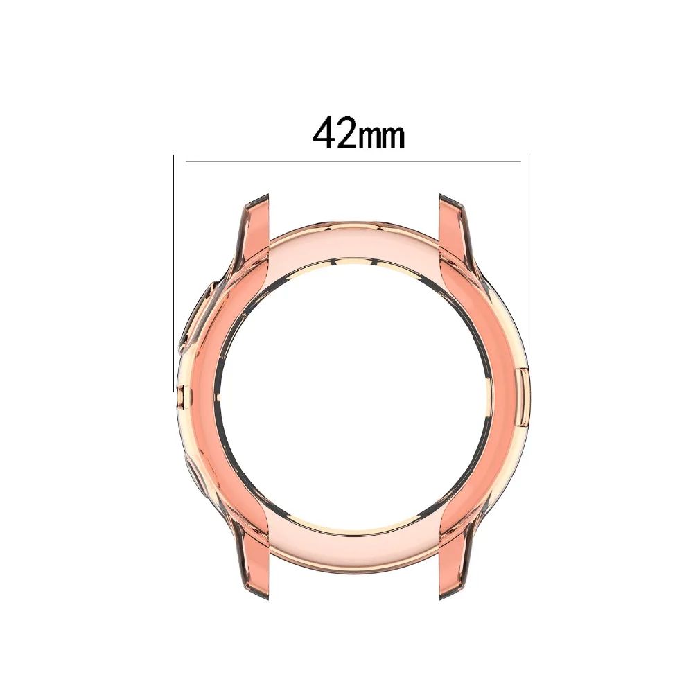 ТПУ защитный чехол для samsung Galaxy Watch Active 2 Смарт-часы защита экрана оболочка для Galaxy Watch Active2 40 44 мм