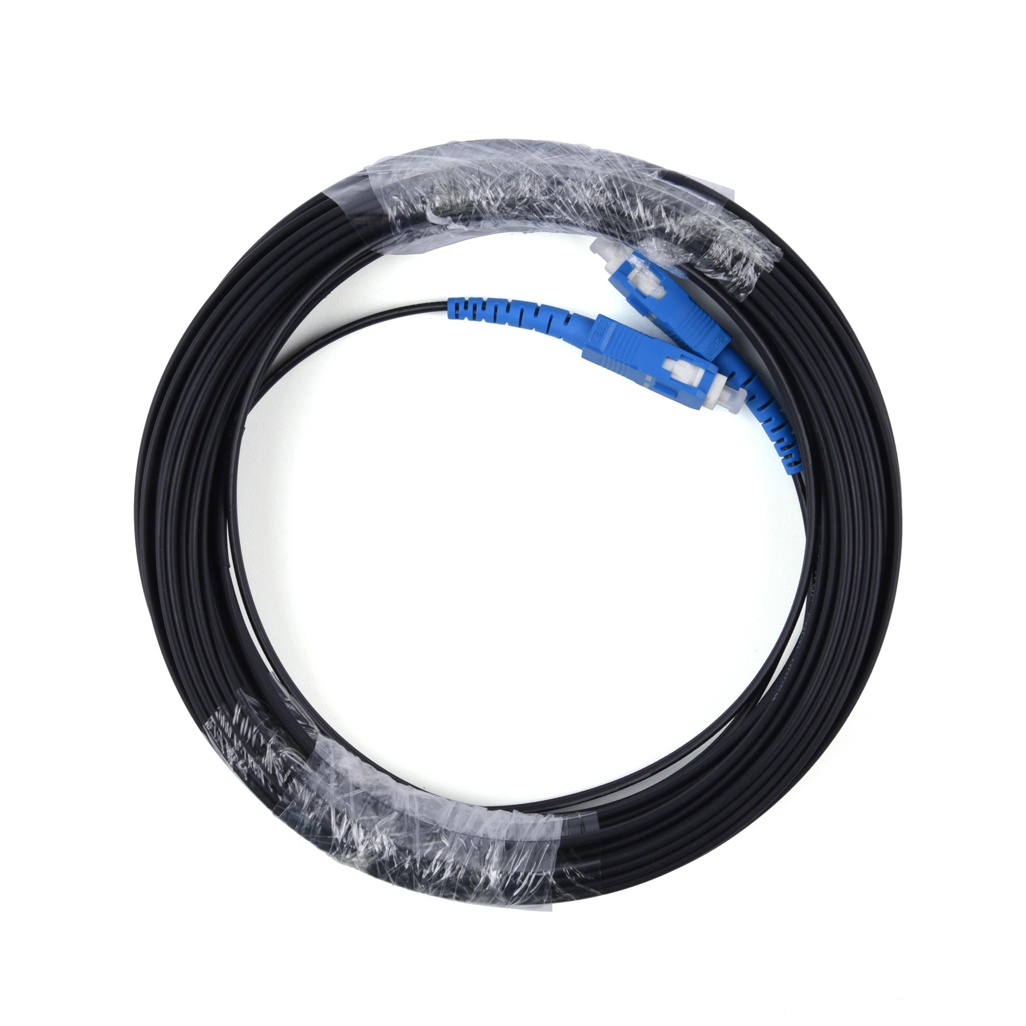 Fiber Optic Cable UPC SC to SC Single-Core Single Mode Simplex Outdoor Patch Cord 20M/30M/50M/80M/100M
