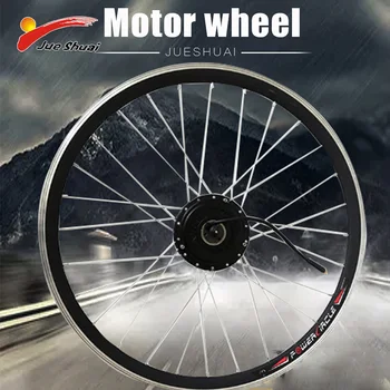 

Brushless Rear Hub Motor Wheel fit 6/7 Speed Freewheel 20 24 26 28 inch 700C with Rim and Spokes Electric Bicycle Conversion Kit